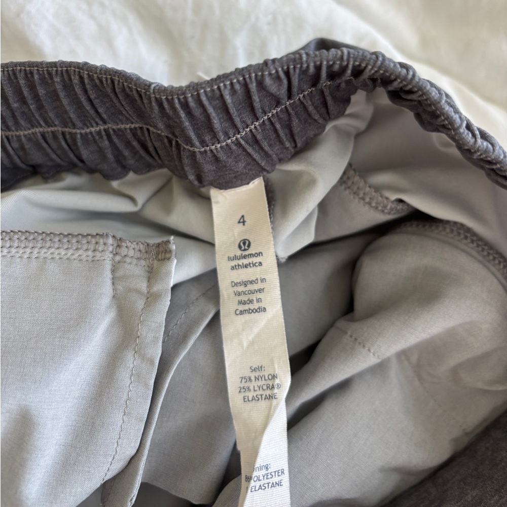 lulu size 4 skort